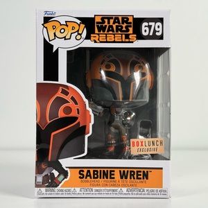 Funko Pop! Star Wars Rebels Sabine Wren Vinyl Figure Figure BoxLunch Exclusive